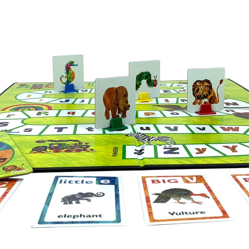 Briarpatch, The Very Hungry Caterpillar Spin & Seek ABC Game, Based On Board Books By Eric Carle, Preschool Learning For Kids - Image 4